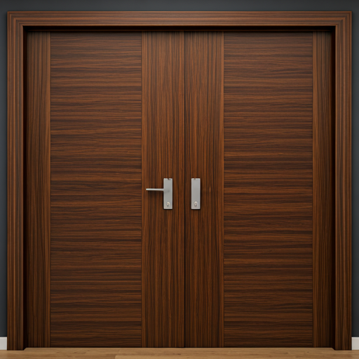 Laminant Kapı - Antrasit Çelik Kapı Görünümlü