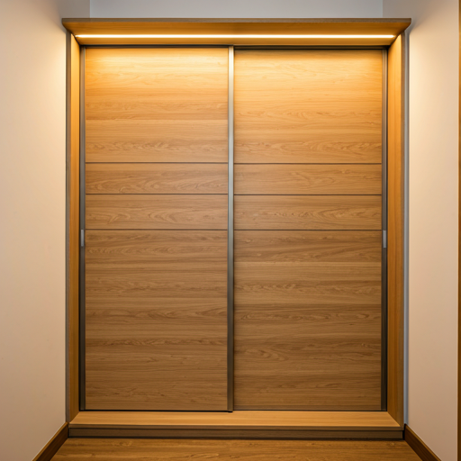 Ahşap Ray Kapak Dolaplar