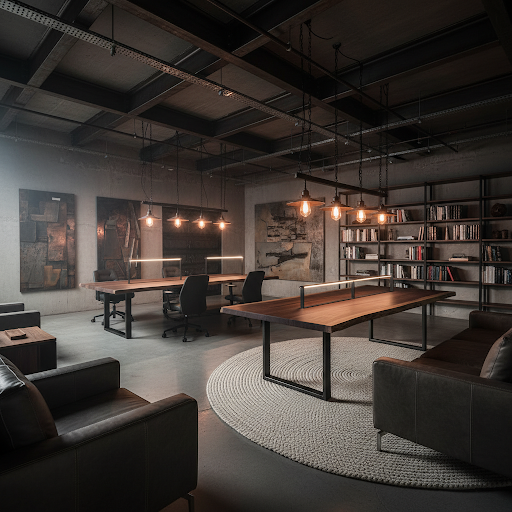 Endüstriyel Ofis Tasarımı
